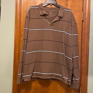 Mens Long-Sleeve Henley Shirt